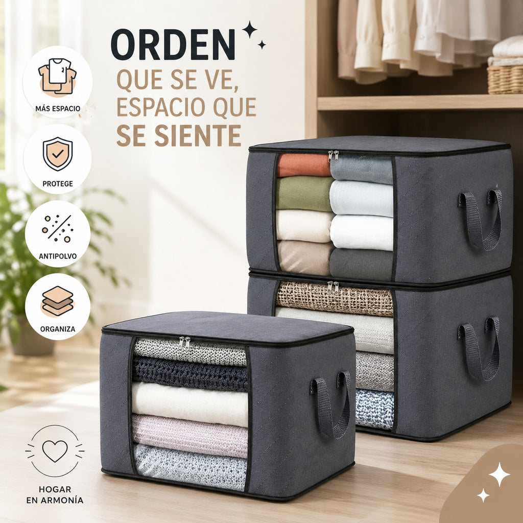 Q - Organizador de Ropa X3 UNIDADES