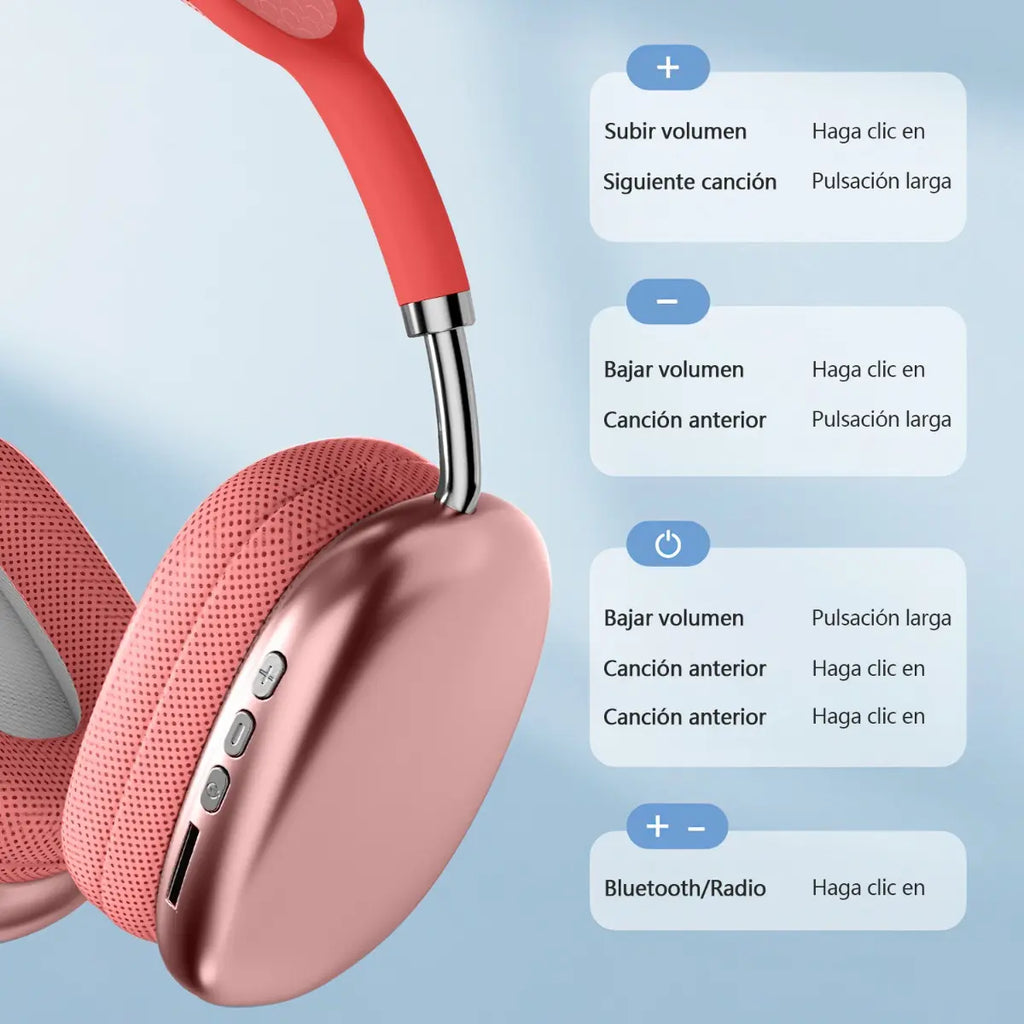 Auriculares Inalámbricos Bluetooth P9