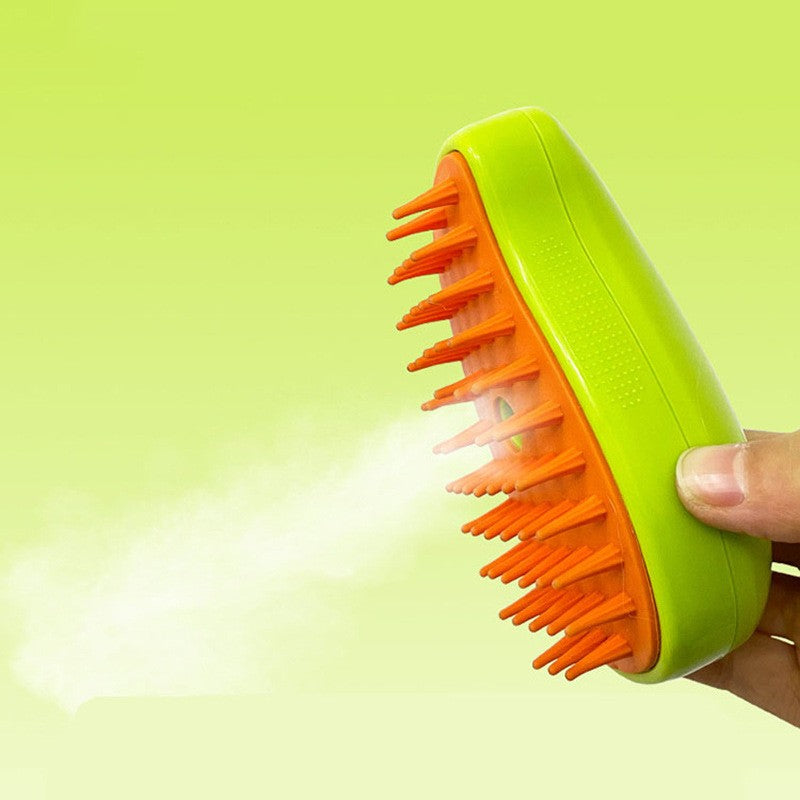Cepillo a Vapor para Mascotas Recargable USB
