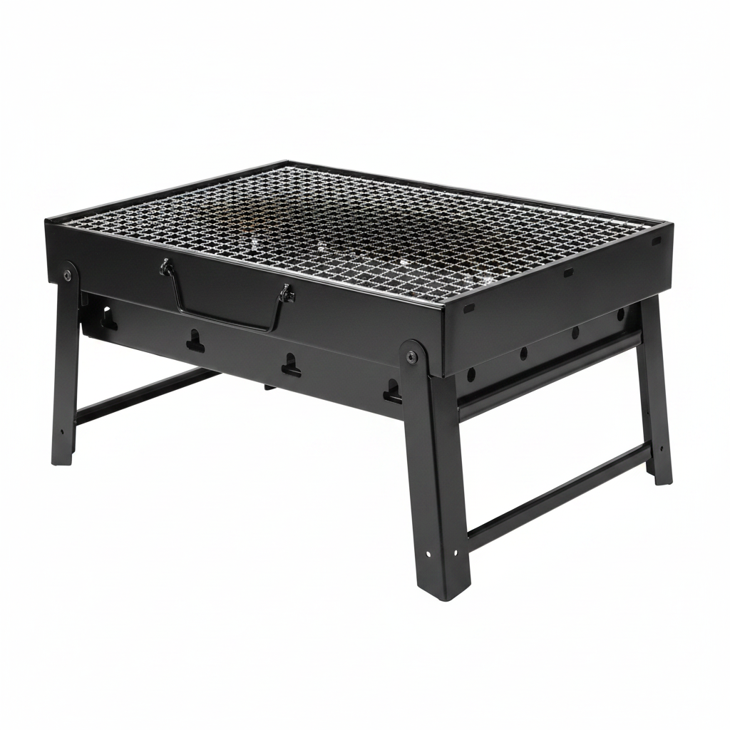 Parrilla BBQ fondo blanco