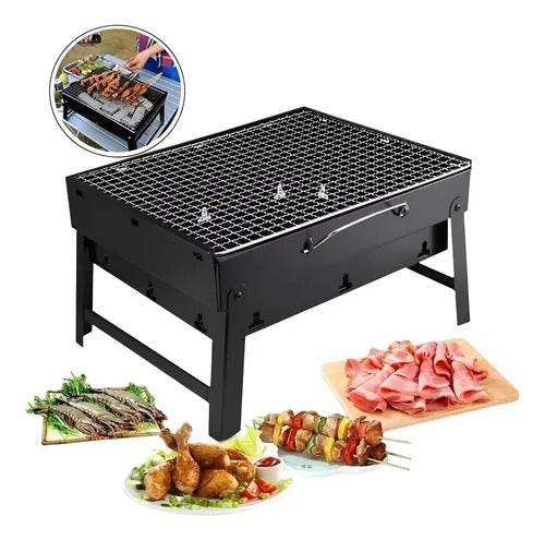 Parrilla a Carbón Portátil Plegable