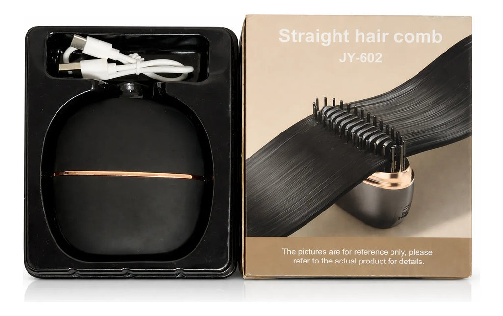 Peine Anti-Frizz Portátil Recargable
